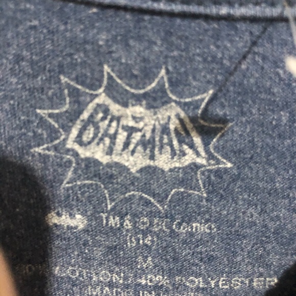 BATMAN MENS T SHIRT MEDIUM - Picture 6 of 9